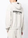 FEAR OF GOD ESSENTIALS logo-print cotton-blend hoodie
