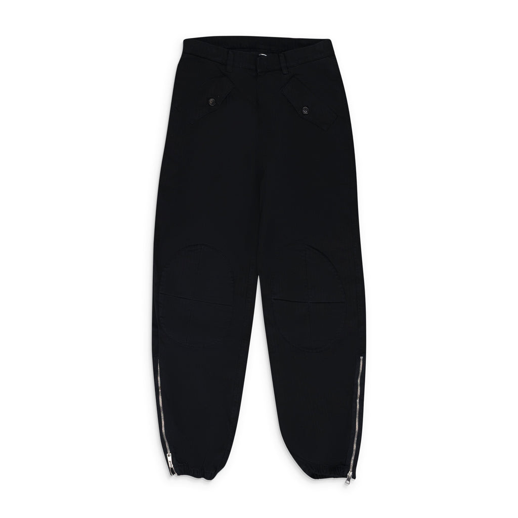 Black Relaxed Cargo Pants