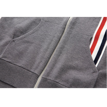 Men's Classic Four-Bar Knitwear - 100% Cotton Made in Japan | Thom Browne