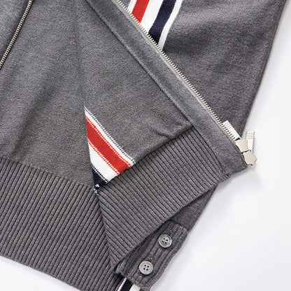 Men's Classic Four-Bar Knitwear - 100% Cotton Made in Japan | Thom Browne