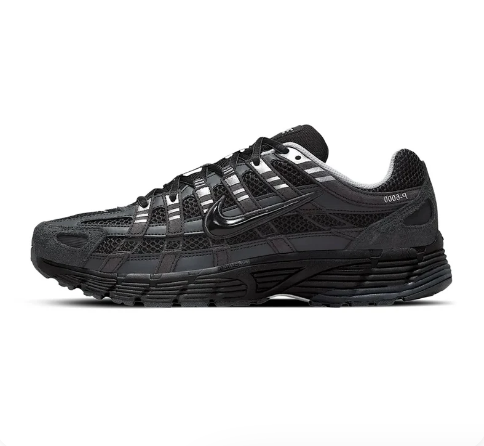 Nike P-6000 Suede 'Anthracite/Black/Chrome/Metallic Silver' Sneakers