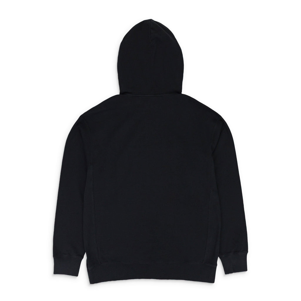 BLACK MINI BOX LOGO HOODIE