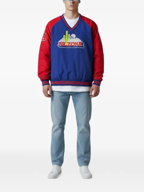Mitchell & Ness NCAA Arizona Wildcats logo-patch sweatshirt