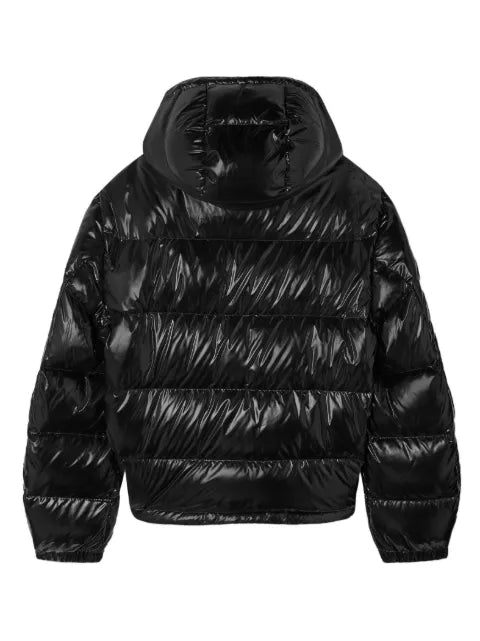 Versace lined hooded jacket