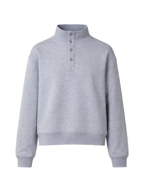 ENTIRE STUDIOS Port buttoned-collar cotton pullover