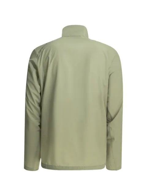 Houdini Sportswear logo-print zip-up jacket