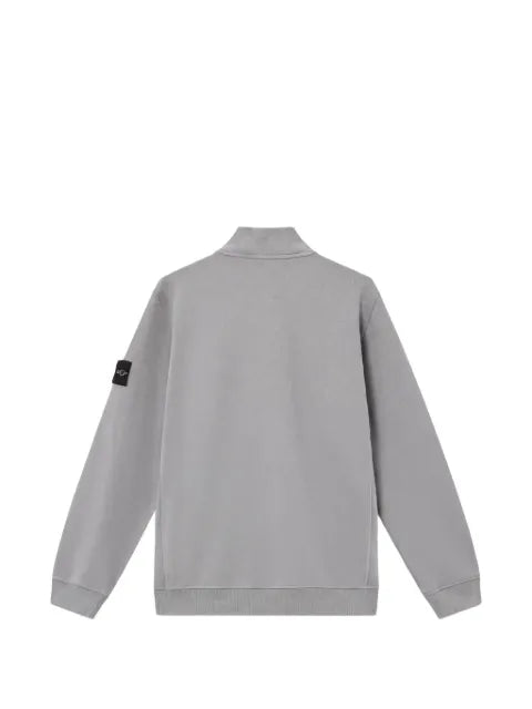 Stone Island 6100068 brushed organic-cotton fleece sweatshirt