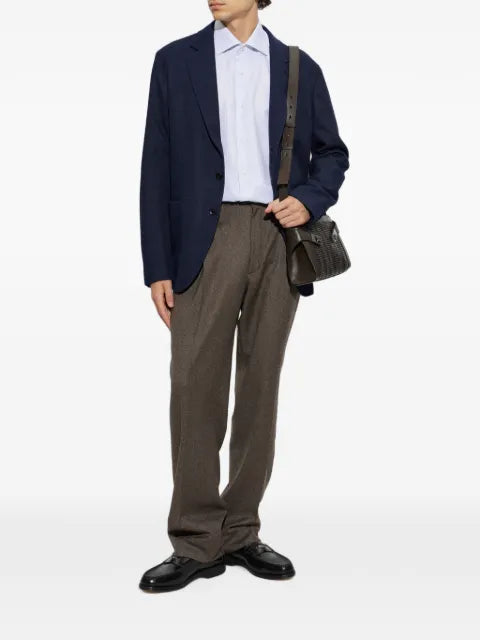 Brioni notched-lapel single-breasted blazer