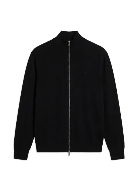 Calvin Klein zip-up high-neck cardigan