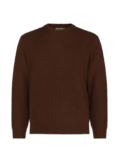 Canali ribbed-knit crew-neck sweater