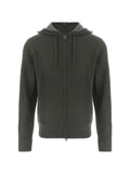 Vince zip-up cashmere hoodie