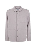 Les Deux wool button-up overshirt