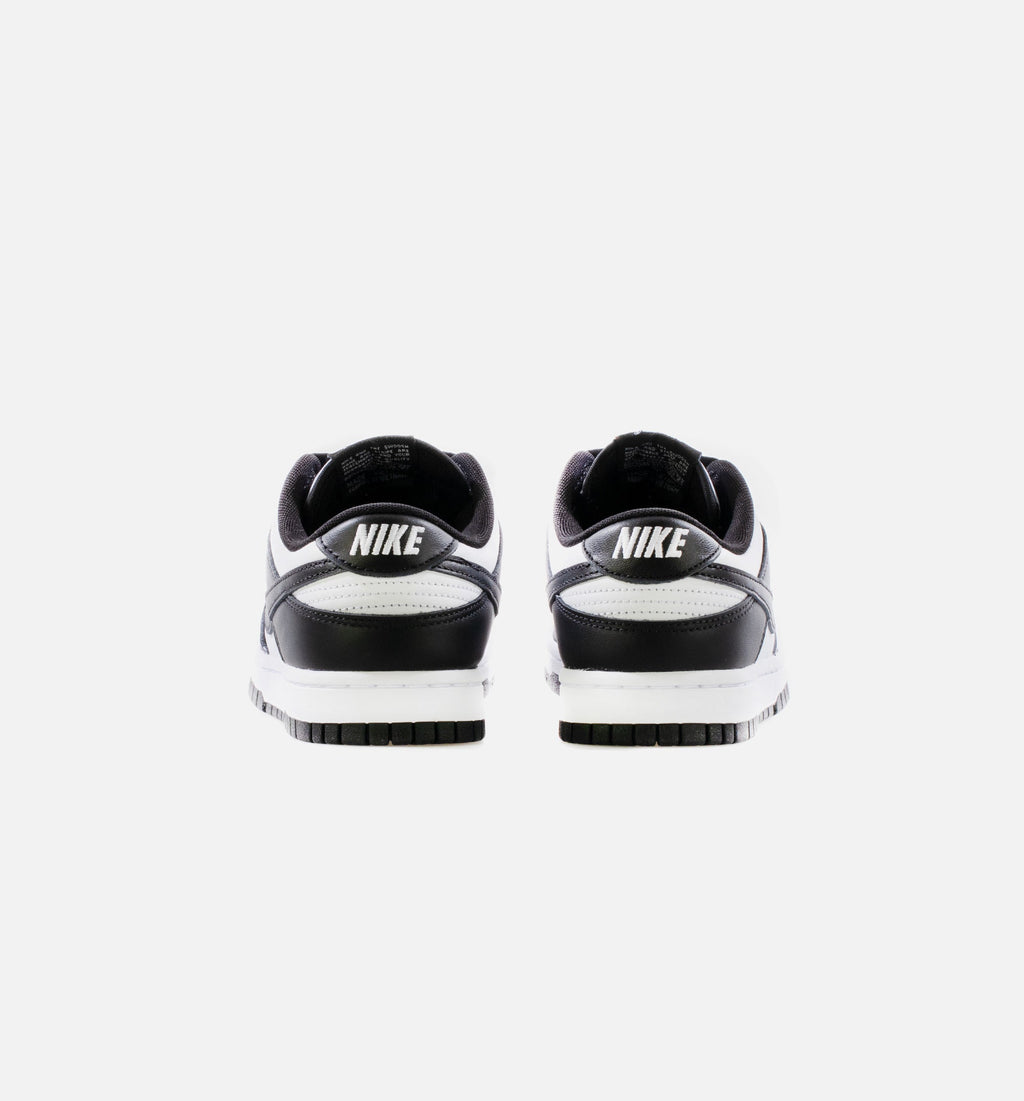 Dunk Low Men's Sneakers - Black / White
