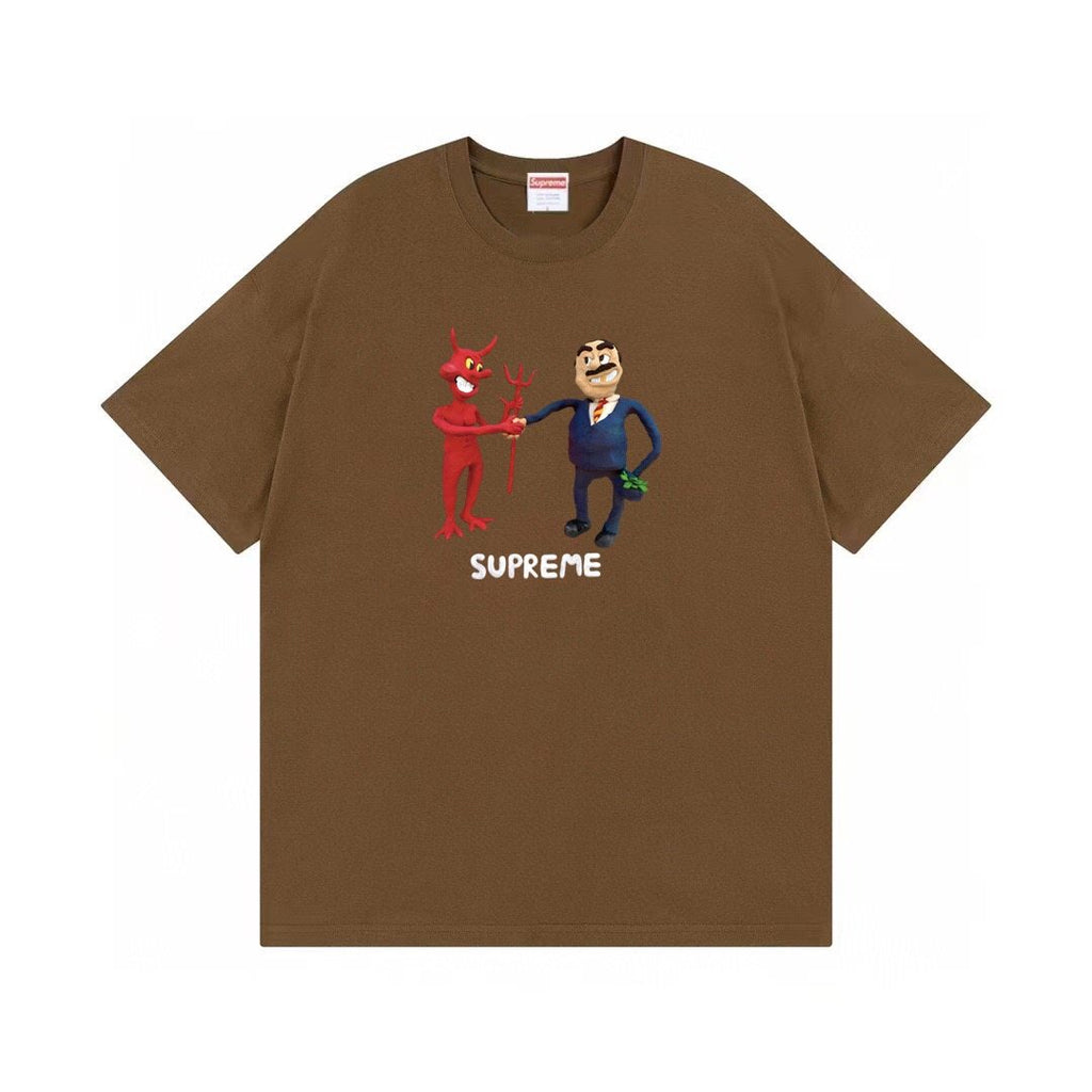 Supreme Business Devil Graphic T-Shirt