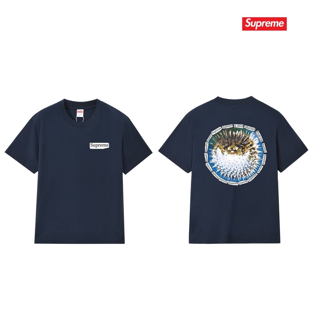 Supreme Pufferfish Back Graphic T-Shirt