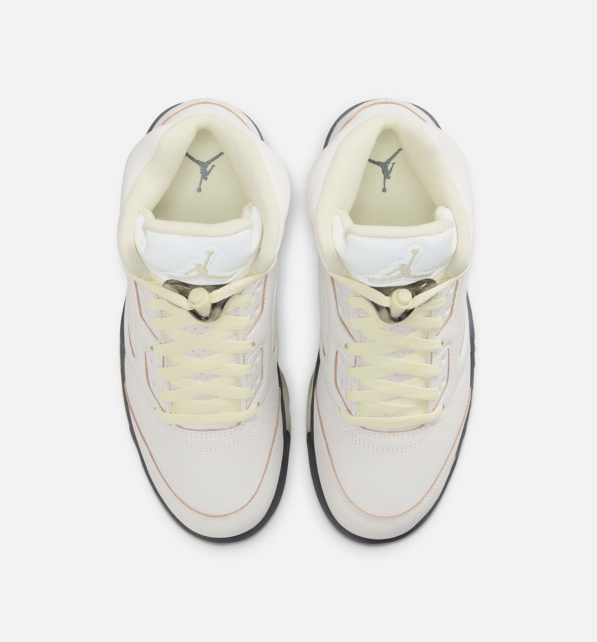 Air Jordan 5 Retro Luminous Green and Sail Women's Lifestyle Shoe
