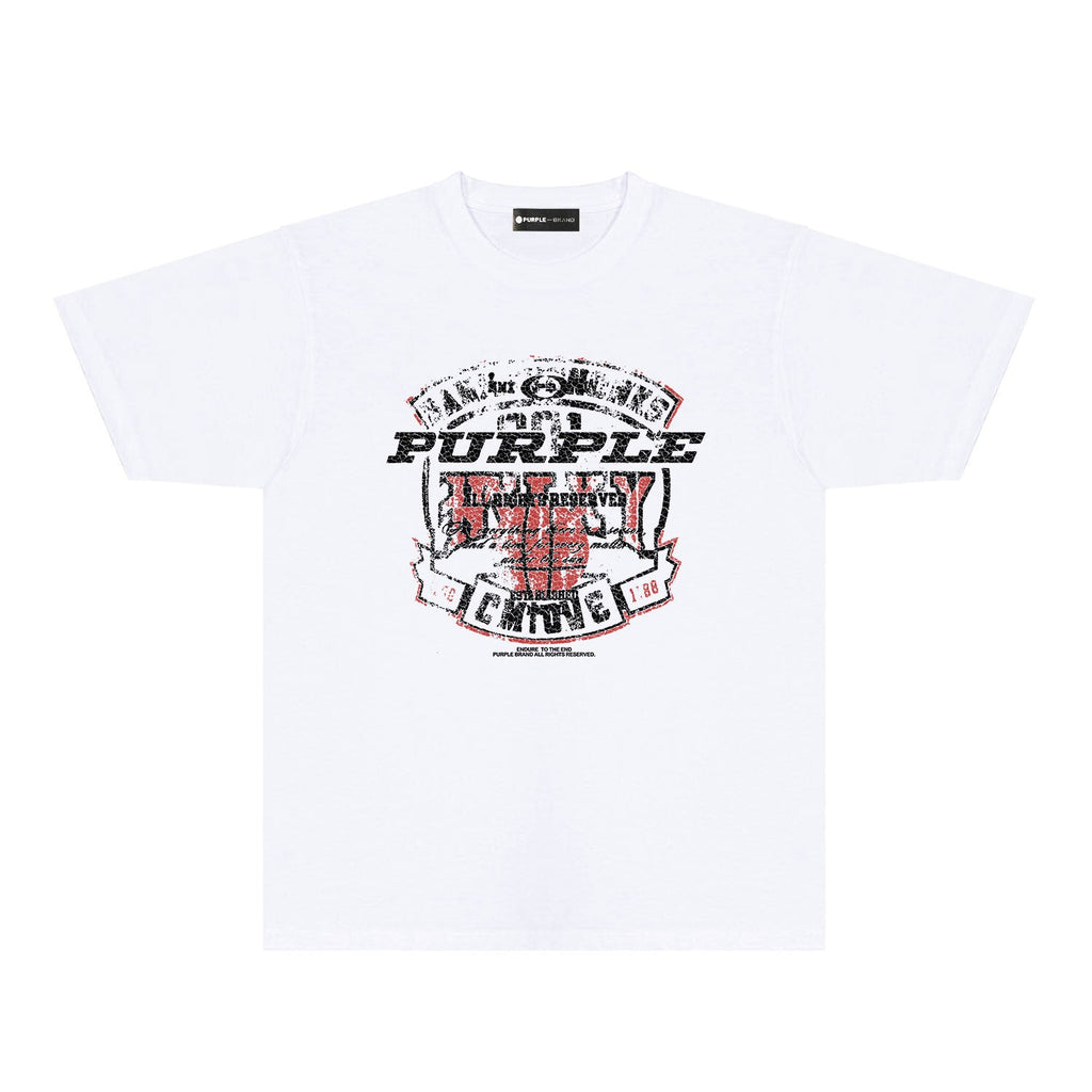 Street style Purple Brand T-shirt