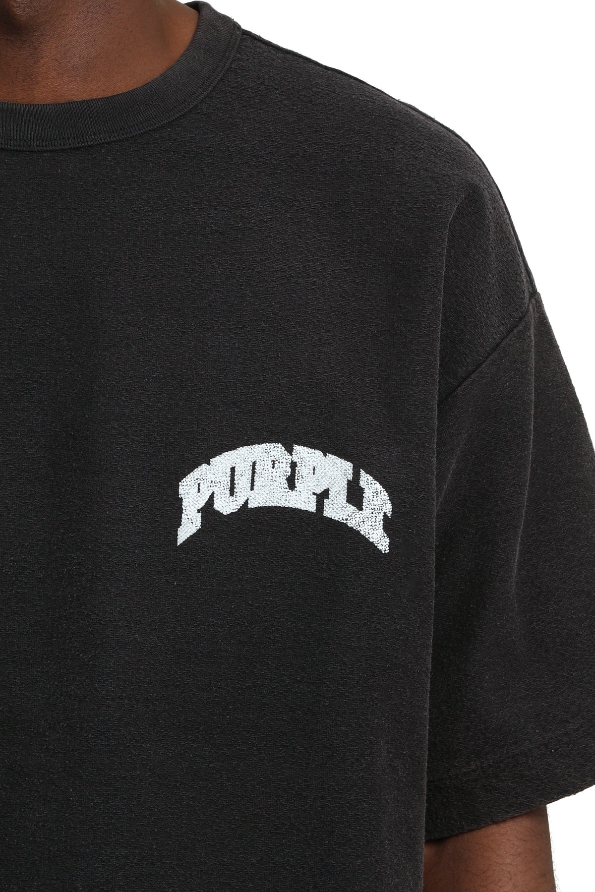 Purple Brand Heavyweight Textured Jersey Tee