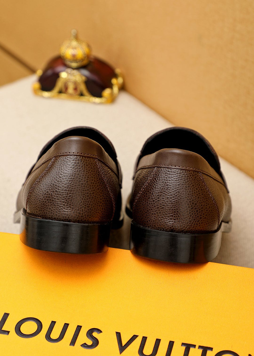 Louis Vuitton Textured Hardware Loafers