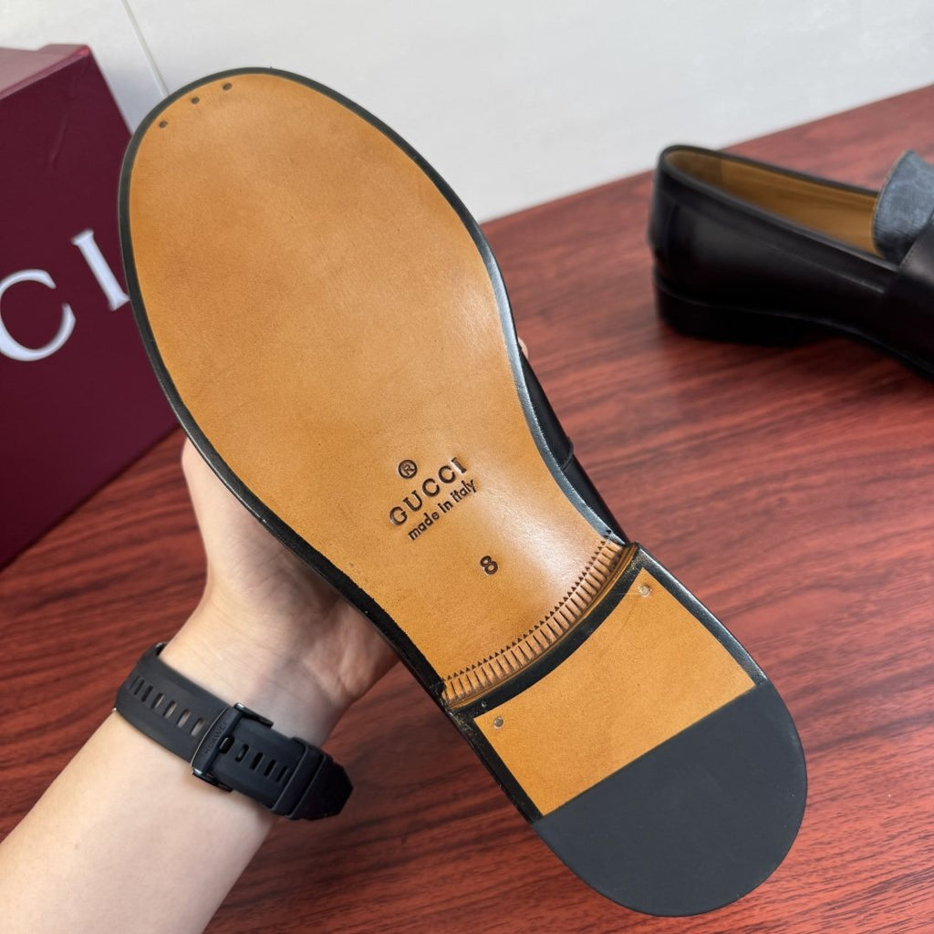 Gucci Men's Double Buckle Loafers