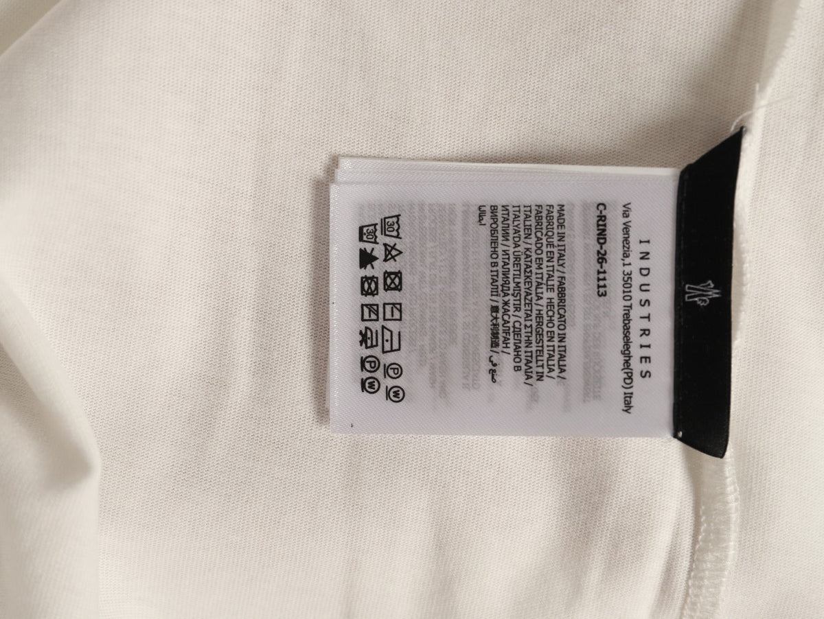 Moncler Lettering Long-Sleeve T-Shirt - Cream